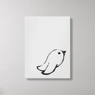 Lienzo Emo Bird