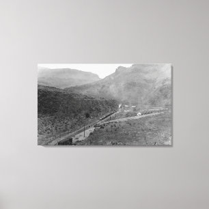 Lienzo Empalme del norte, fotografía de la opinión de o