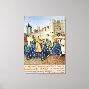 Lienzo Emperador de recepción Charles de Charles V IV