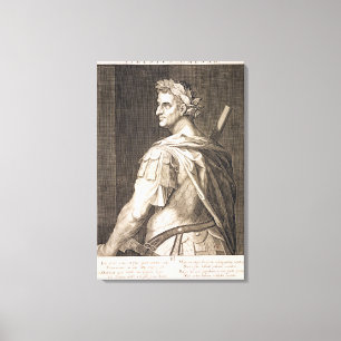 Lienzo Emperador de Tiberius César (ANUNCIO 10 A.C. - 54