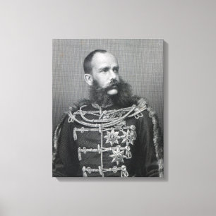 Lienzo Emperador Franz José I de Austria