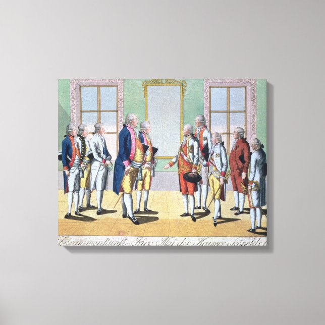 Lienzo Emperador Leopold II (Anverso)