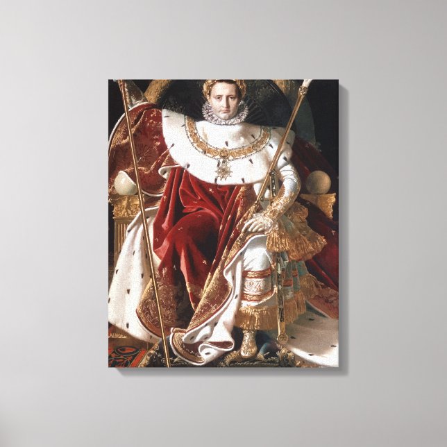 Lienzo Emperador Napoleón Bonaparte (Anverso)