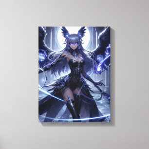 Lienzo Emperatriz de noche etérea