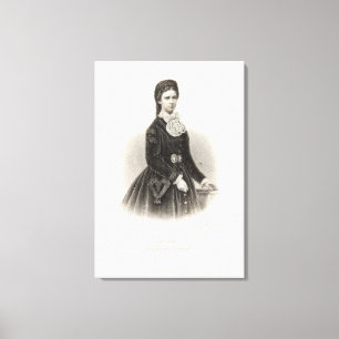 Lienzo Emperatriz Elisabeth de Austria