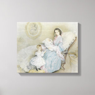 Lienzo Emperatriz Elisabeth de Austria - Sisi