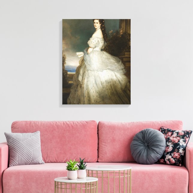 Lienzo Emperatriz Isabel (Insitu (Sala de estar))