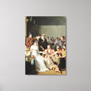 Lienzo Emperatriz Josephine Entre los Niños, 1806