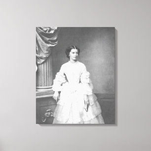Lienzo Empress Elisabeth of Austria - Hanfstaengl