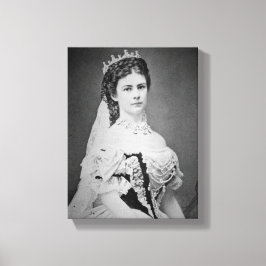 Lienzo Empress Elisabeth of Austria Hungary