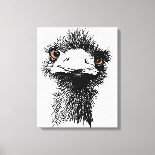 Lienzo Emu