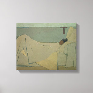 Lienzo En cama, 1891