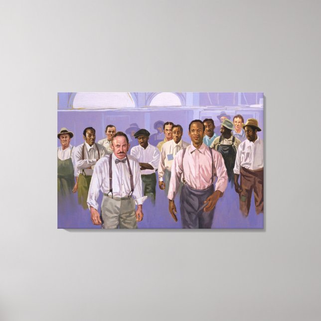 Lienzo En Contra De Todos Los pronósticos De 2003 (Anverso)