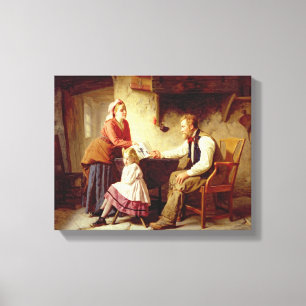 Lienzo En deshonra, 1875 (aceite en lona)