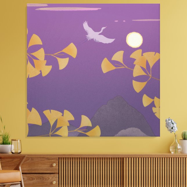 Lienzo En el atardecer (Insitu (Sala de estar))