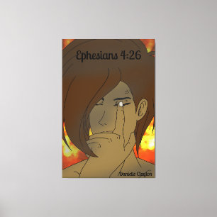 Lienzo En el calor del momento