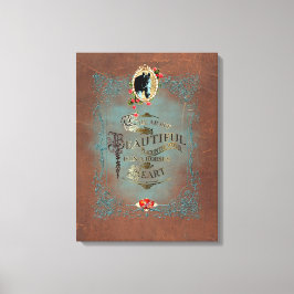 Lienzo En el corazón de un caballo ~ tela envuelta