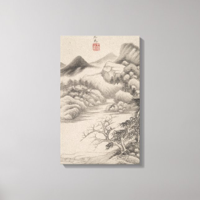 Lienzo En el estilo de varios antiguos maestros | B&W (Anverso)