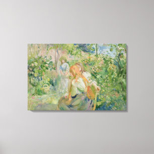 Lienzo En el jardín en la Roche-Placa, 1894