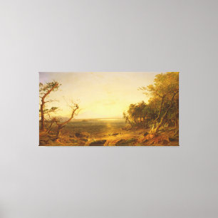 Lienzo En el lago George