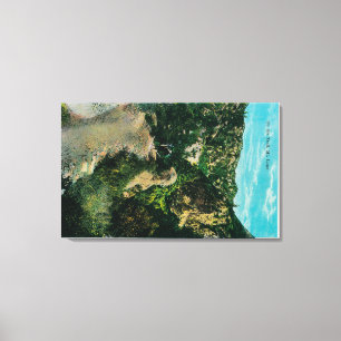 Lienzo En el sendero, Caballo en el Monte Lowe