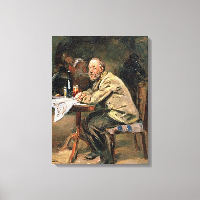 Lienzo En la botella (Anverso)