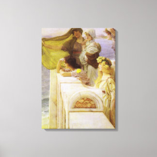 Lienzo En la Cuna de Afrodita de Sir Lawrence Alma Tadema