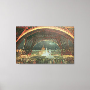 Lienzo En la explanada de los campeones de Marte