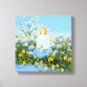 Lienzo En la orilla de sueños