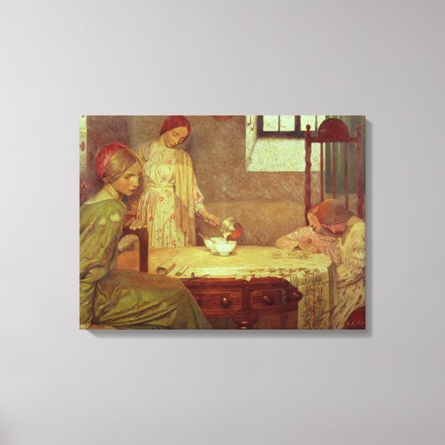 Lienzo En la profundidad del invierno (Anverso)