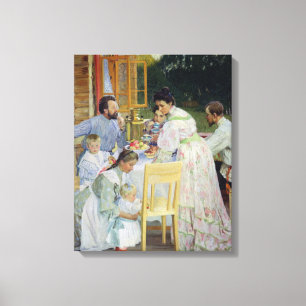 Lienzo En la terraza, 1906