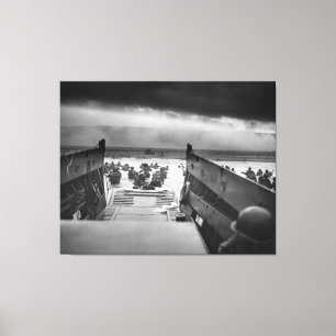 Lienzo En los mandíbulas de la Segunda Guerra Mundial