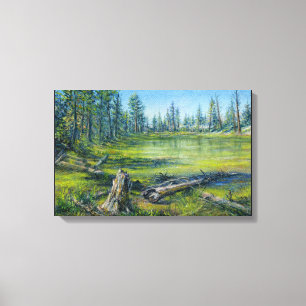 Lienzo "En Marshes Edge"