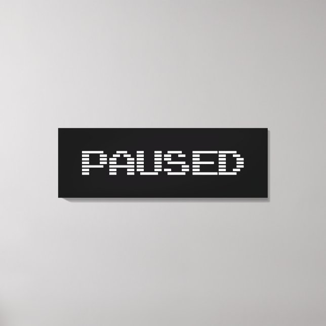 LIENZO EN PAUSA (Anverso)