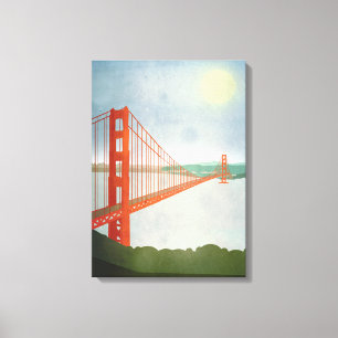 Lienzo En puente Golden Gate
