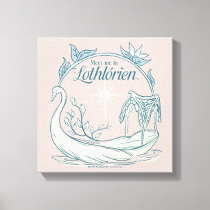 Lienzo Encuentrame en LOTHLORIEN™ - Barco Cisne