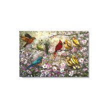 Encuentro de primavera: Regalos de pájaros cantore