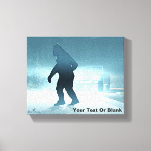 Lienzo Encuentro de Sasquatch