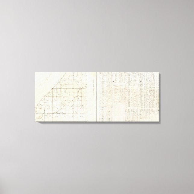 Lienzo Encuesta de Michigan (Anverso)