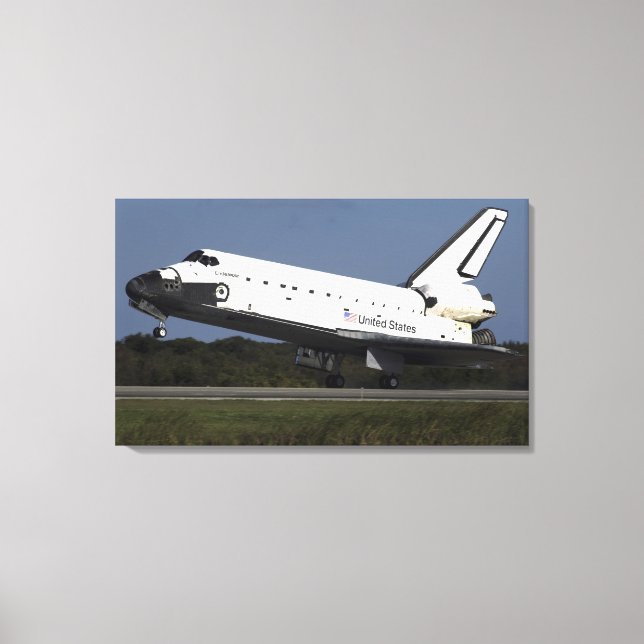 Lienzo Endeavor del transbordador espacial 27 (Anverso)