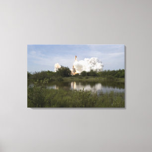Lienzo Endeavor del transbordador espacial despega 6