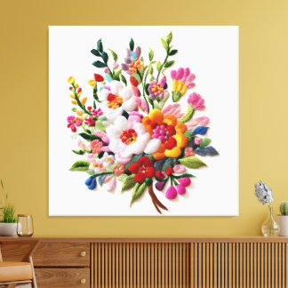 Lienzo Energetic Bloom Wall Décor Sacred Geometry Art