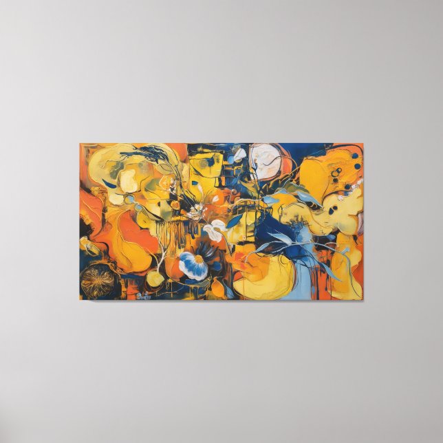 Lienzo Energías interconectadas (Anverso)