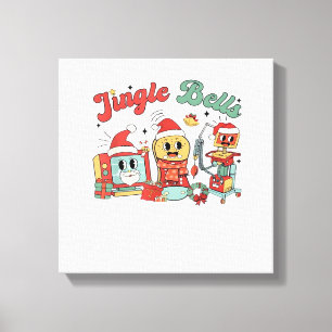 Lienzo Enfermera de Jingle Bells, Enfermera de Navidad, C