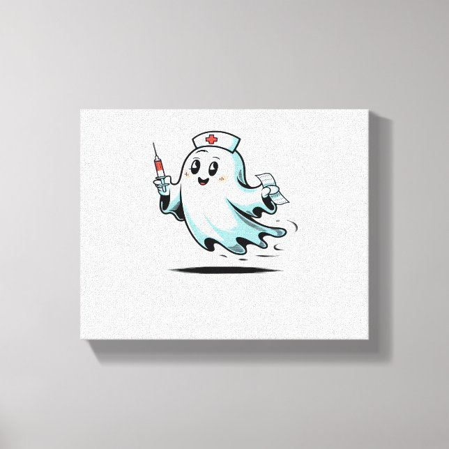 Lienzo enfermera fantasma Classic T-Shirt_2 (Anverso)