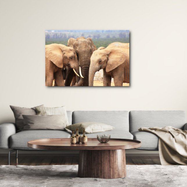 Lienzo enmarcado para canjeo de canto elefante (Subido por el creador)
