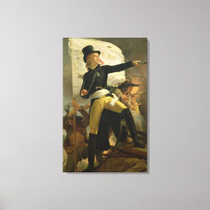 Lienzo Enrique de La Rochejaquelein, líder del