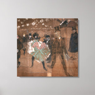 Lienzo Enrique de Toulouse-Lautrec el   que baila en el