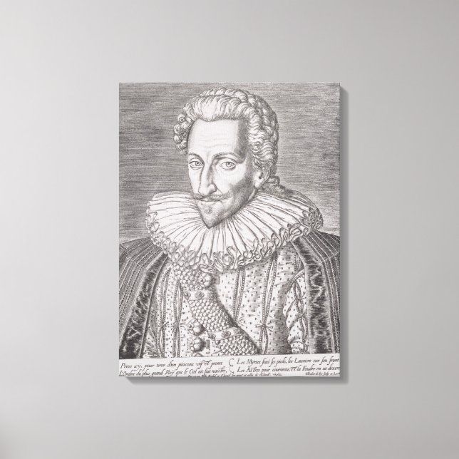 Lienzo Enrique IV (1553-1610) como Rey de Navarra, 1589 ( (Anverso)