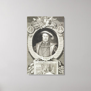 Lienzo Enrique VIII (1491-1547), después de una pintura